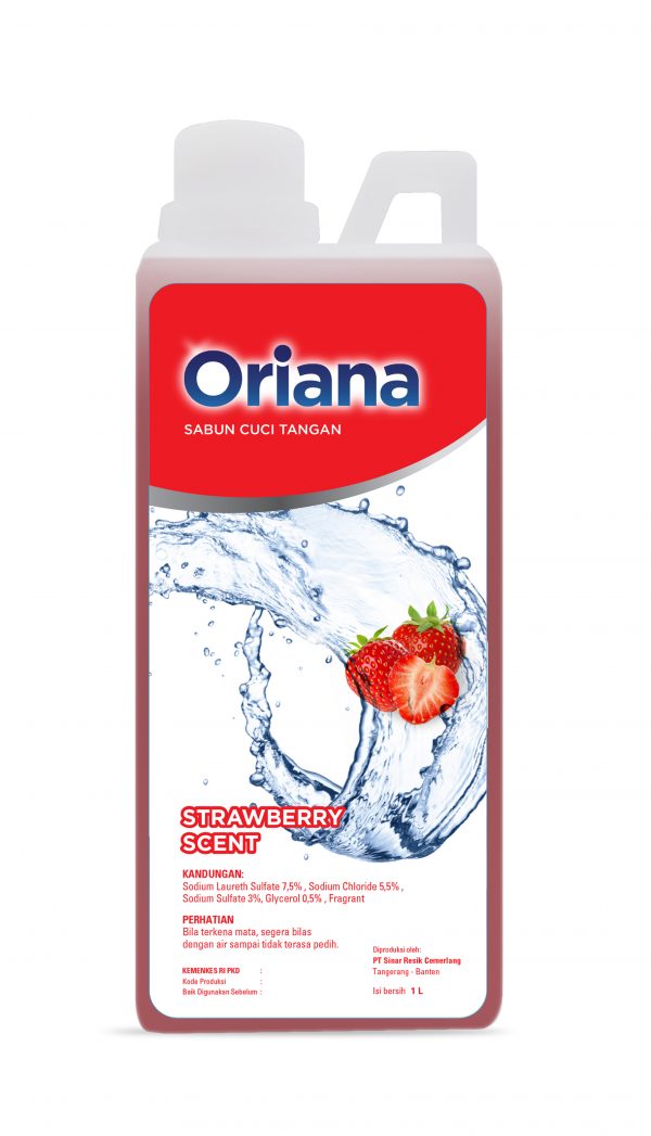 HANDSOAP STRAWBERRY 1L